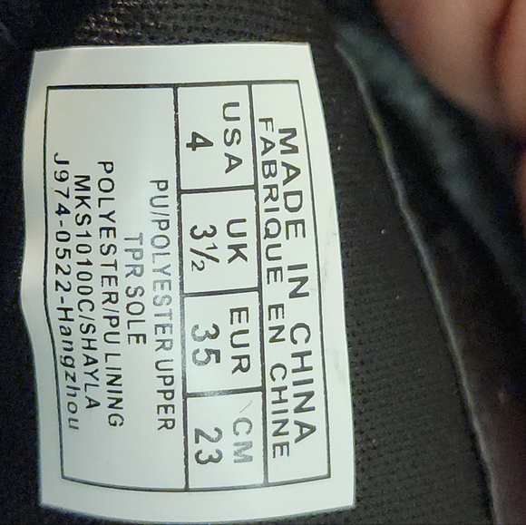 Michael Kors Boots Womens 6 Girls  4 Riding Knee High Vegan Leather Black - Picture 10 of 10